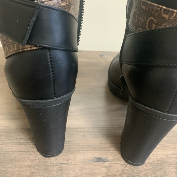 Guess black booties - Picture 3 of 5